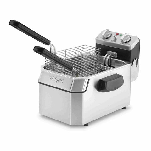 Waring WDF1000 10 lb Countertop Electric Deep Fryer (120V)