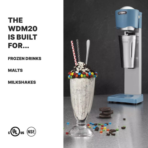 Waring WDM20 Light-Duty Single Spindle Drink Mixer