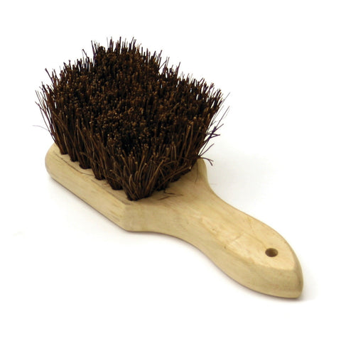 Thunder Group WDWB008 8" Standard Style Wok Brush with Palmyra Bristles