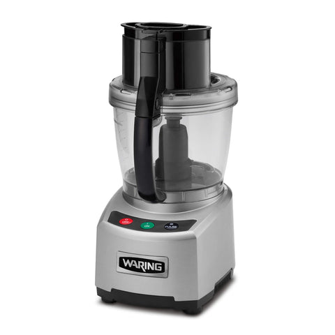 Waring WFP16S 4 Qt Commercial Food Processor with LiquiLock Sealed Bowl, 2 HP