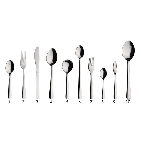 Libertyware WIN7 Windsor Medium Salad Fork, 6-1/4\" 18/0 Stainless Steel