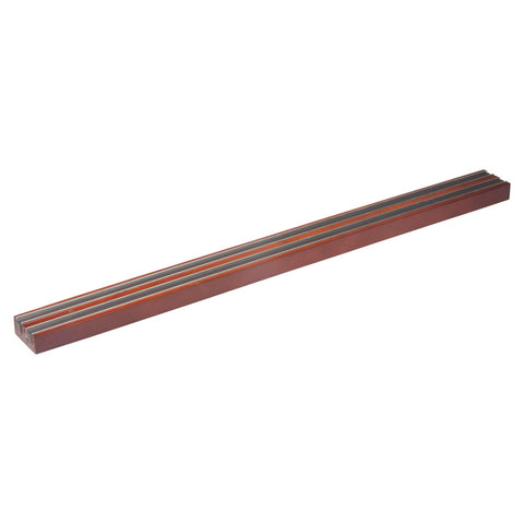 Winco WMB-24 24" Wooden Magnetic Knife Bar