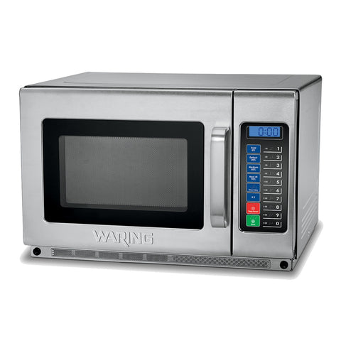 Waring WMO120 Heavy-Duty 1.2 cu ft Commercial Microwave Oven, 1800W