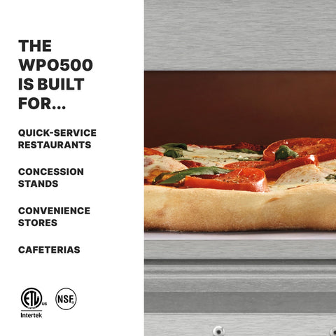 Waring WPO500 18 in Single-Deck Countertop Pizza Oven