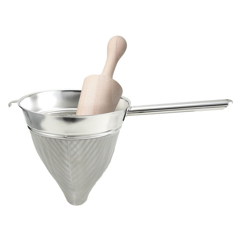 Winco WPST-13 Wooden Chinois Pestle, 13-7/8"L x 3-1/8"Dia