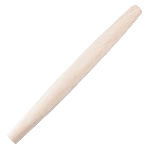 Winco WRP-20F French Tapered Wooden Rolling Pin, 20"