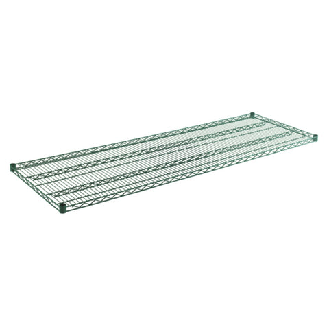Enhanced Wire Shelving WS2472EG 24"W x 72"L Epoxy Coated Wire Shelf