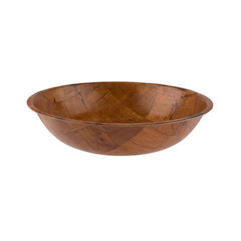 Libertyware WSB16 Woven Wood Salad Bowl, 16"