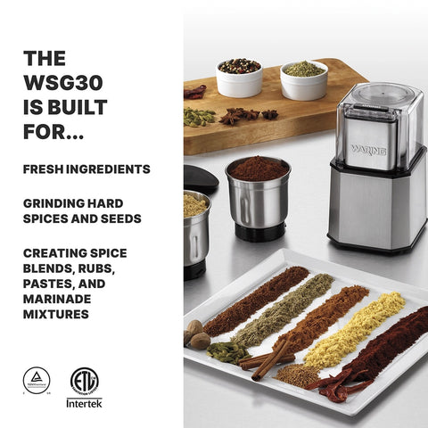 Waring WSG30 1.5-Cup Commercial Spice Grinder