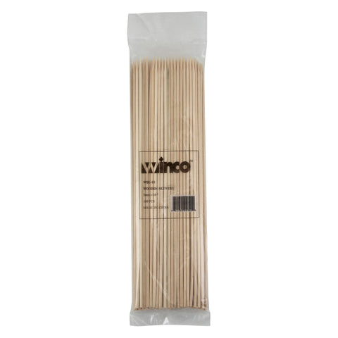 Winco WSK-10 10-Inch Bamboo Skewers, 100/Bag