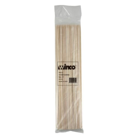 Winco WSK-12 12-Inch Bamboo Skewers, Pack of 100