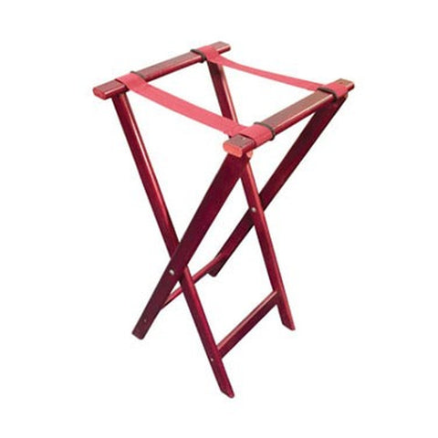 Crestware WTSDK Dark Wood Folding Tray Stand