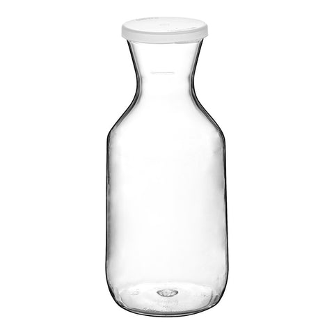 Cambro WW1500135 CamView Camliter 51 oz. Tritan Beverage Decanter with Lid