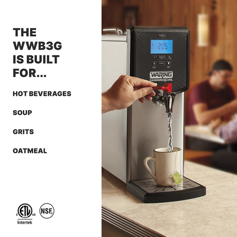 Waring WWB3G 3-Gallon Plumbed Hot Water Dispenser