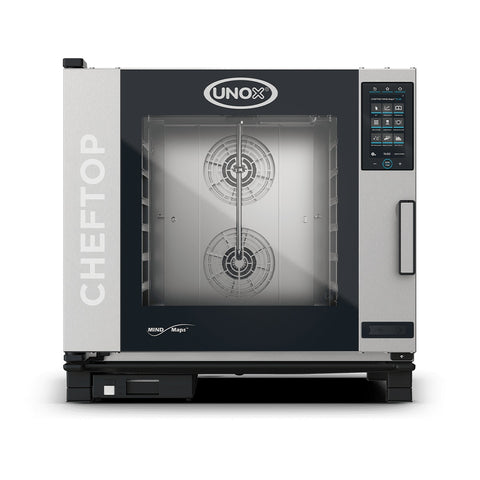 Unox XAVC-06FS-GPRM CHEFTOP MIND.Maps Plus 6-Pan Full Size Gas Countertop Combi Oven