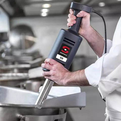 Sammic XM-52 Commercial Immersion Hand Blender (20.7 in Detachable Arm, 1.1 HP)
