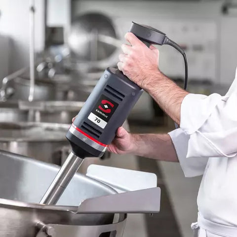 Sammic XM-72 Heavy-Duty Commercial Immersion Hand Blender, 24.80 in Detachable Arm