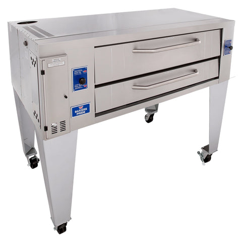 Bakers Pride Y-600 Single Deck Gas Pizza Oven, 60" x 36" Cooking Area, 120,000 BTU