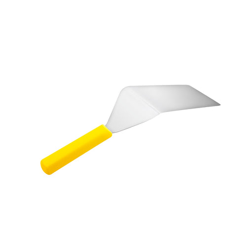 Mundial Y5682 5600 Series 8x4 Inch Solid Stainless Steel Turner with Yellow Handle