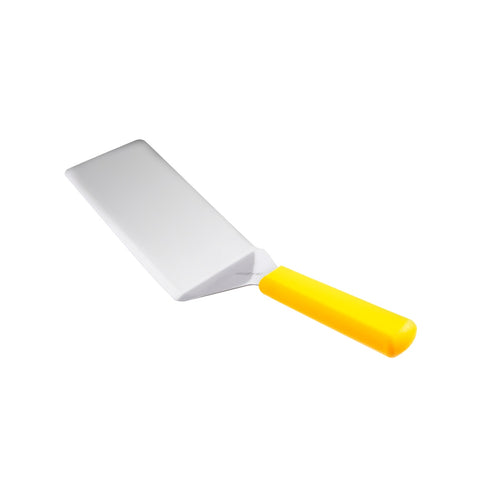 Mundial Y5682 5600 Series 8x4 Inch Solid Stainless Steel Turner with Yellow Handle