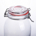 CW-10800F Enhanced 28 Oz. Glass Storage Jar with Lock Seal - EA-Enhanced Glassware