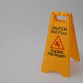 CSY Cresco-Resco Sign "Caution\" folding, yellow-Enhanced SS & Equipment