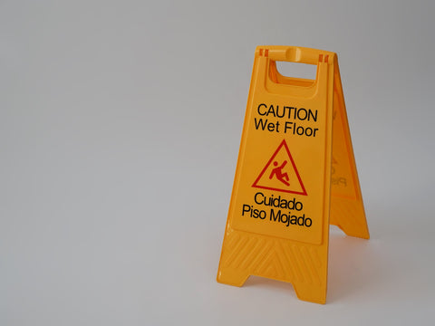CSY Cresco-Resco Sign "Caution\" folding, yellow-Enhanced SS & Equipment