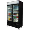 EGDM-48F-HC Enhanced Merchandiser Freezer, 2 Glass Doors-Enhanced Refrigeration