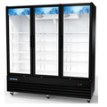 EGDM-79R-HC Enhanced 3-Door Refrigerated Merchandiser-Enhanced Refrigeration