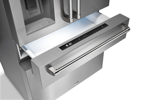 TRF3601FD Thor 36 Inch Professional French Door Refrigerator with Freezer Drawers-Thor Kitchen