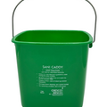ECB-3G Cresco Resco Cleaning Pail, 3qt, Green-Enhanced Smallwares