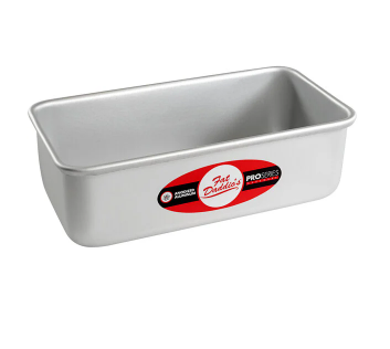 BP-5642 Fat Daddio's Bread Pan Oblong, 7 3/4 in x 3 3/4 in x 2 3/4 in-Fat Daddios