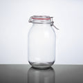 CW-12500F Enhanced 88 oz. Storage Glass Jar - EA-Enhanced Glassware