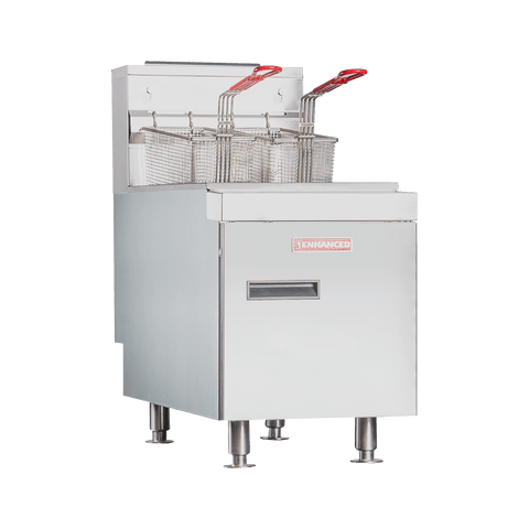 Enhanced Gas Equipment CTF-3-N Enhanced Countertop Natural Gas Fryer