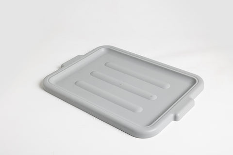 TUBLIDGRY Enhanced Bus tub lid, gray, 20"x15\" polyethylene