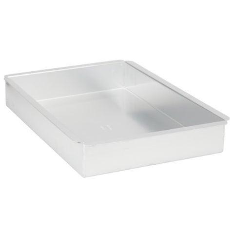 Ateco 12913 Aluminum Rectangular Straight-Sided Cake Pan, 13" x 9" x 2"