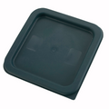 ESCL24R Cresco Resco Square Lid For 2 & 4 qt Container, Green-Enhanced Smallwares