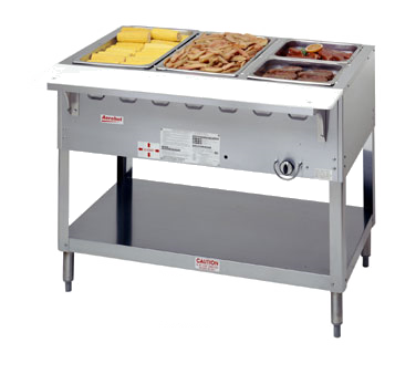 WB303-NAT Duke 44-3/8" 3-Pan Steamtable Wet Bath Unit - NAT-Duke Manufacturing