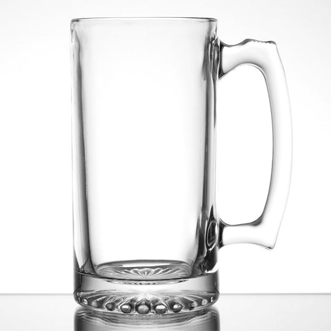 Z2726T Enhanced 25 Oz. Glass Mug - 1 Dozen-Enhanced Glassware