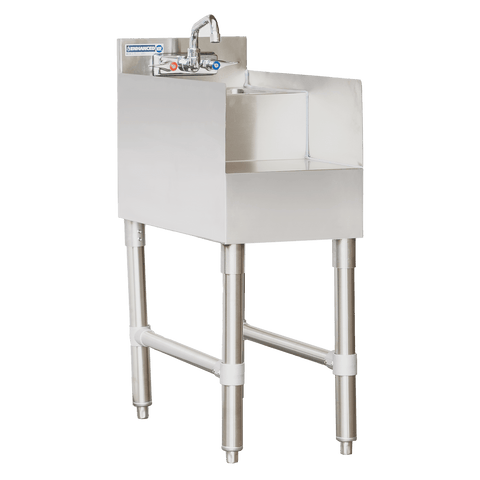 E-BSDS-2312 Enhanced Blender Station with 3" Backsplash-Enhanced SS & Equipment