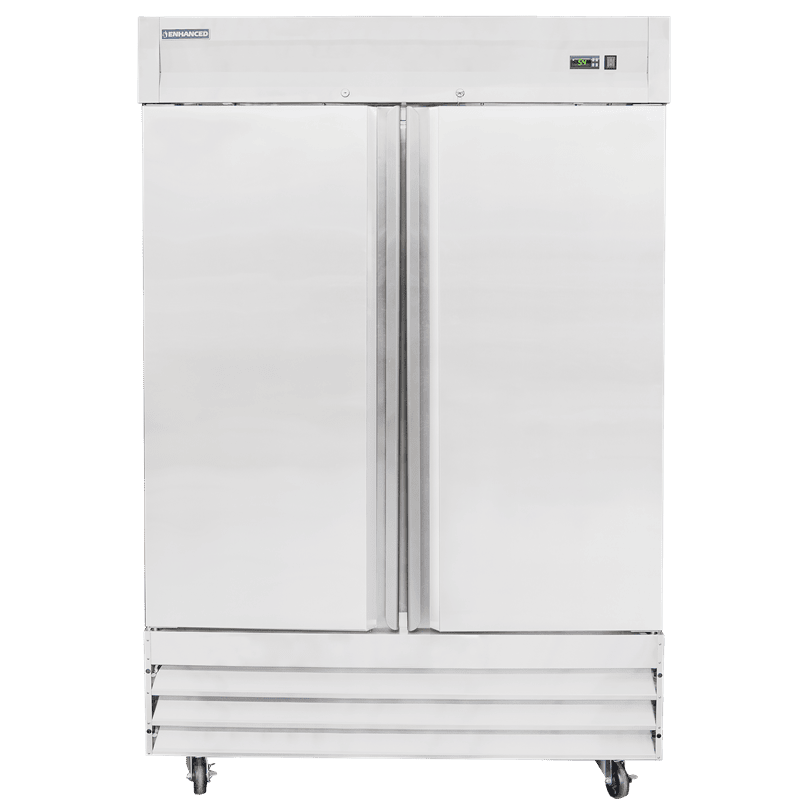 ERS-48R-HC Refrigerador accesible mejorado, 2 puertas sólidas