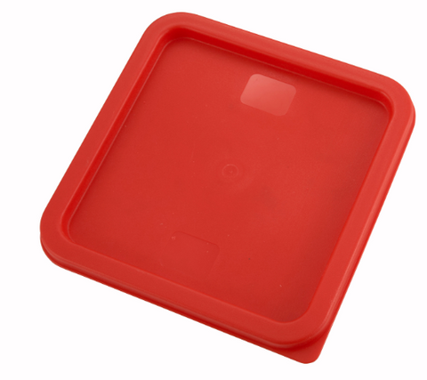 ESCL68R Enhanced Square lid for 6 & 8 qt container, RED