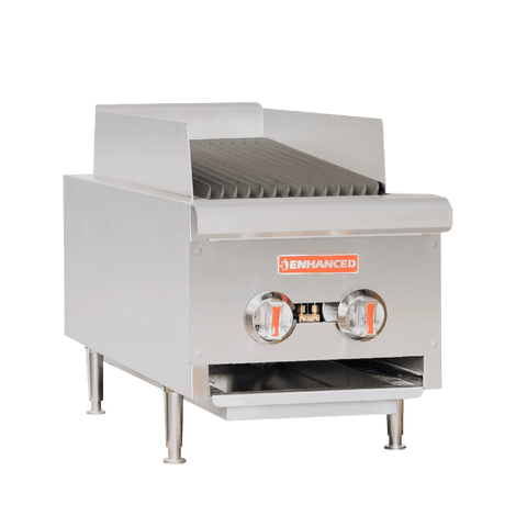 Enhanced Gas Equipment EHDCB-14 14" Radiant Gas Charbroiler, 40,000 BTU