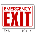 Ex-6 T&J Emergency Exit Sign-T&J SIGNS, INC.