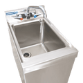 E-UHS-1812 Enhanced Underbar Hand Sink with 3" Backsplash-Enhanced SS & Equipment