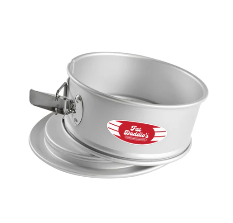 PSF-93 Fat Daddio's Round Springform Pan, 9 in x 3 in , Aluminum-Fat Daddios