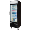 EDGM-19R-HC Enhanced Merchandiser Refrigerator 1-Glass door-Enhanced Refrigeration