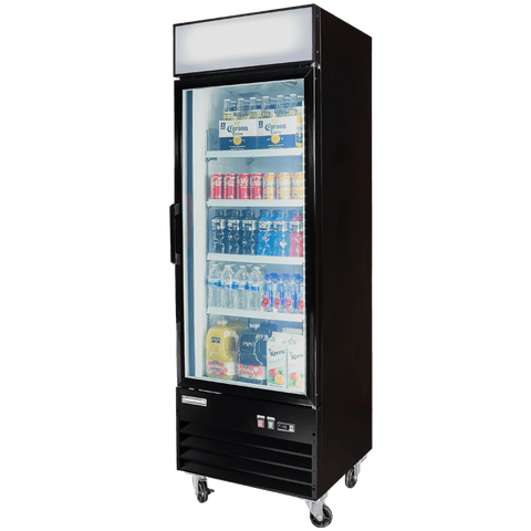 EDGM-19R-HC Enhanced Merchandiser Refrigerator 1-Glass door-Enhanced Refrigeration