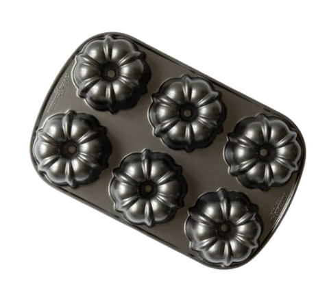 50624 Nordic Ware Bundtlette Cake Pan 6-Cup