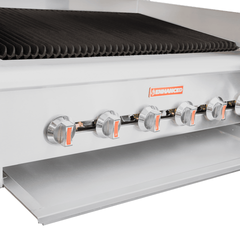 EHDCB-36 Enhanced 36" Gas Charbroiler-Enhanced Gas Equipment